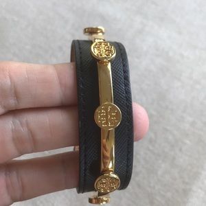 Tory Burch Leather Cuff Bracelet